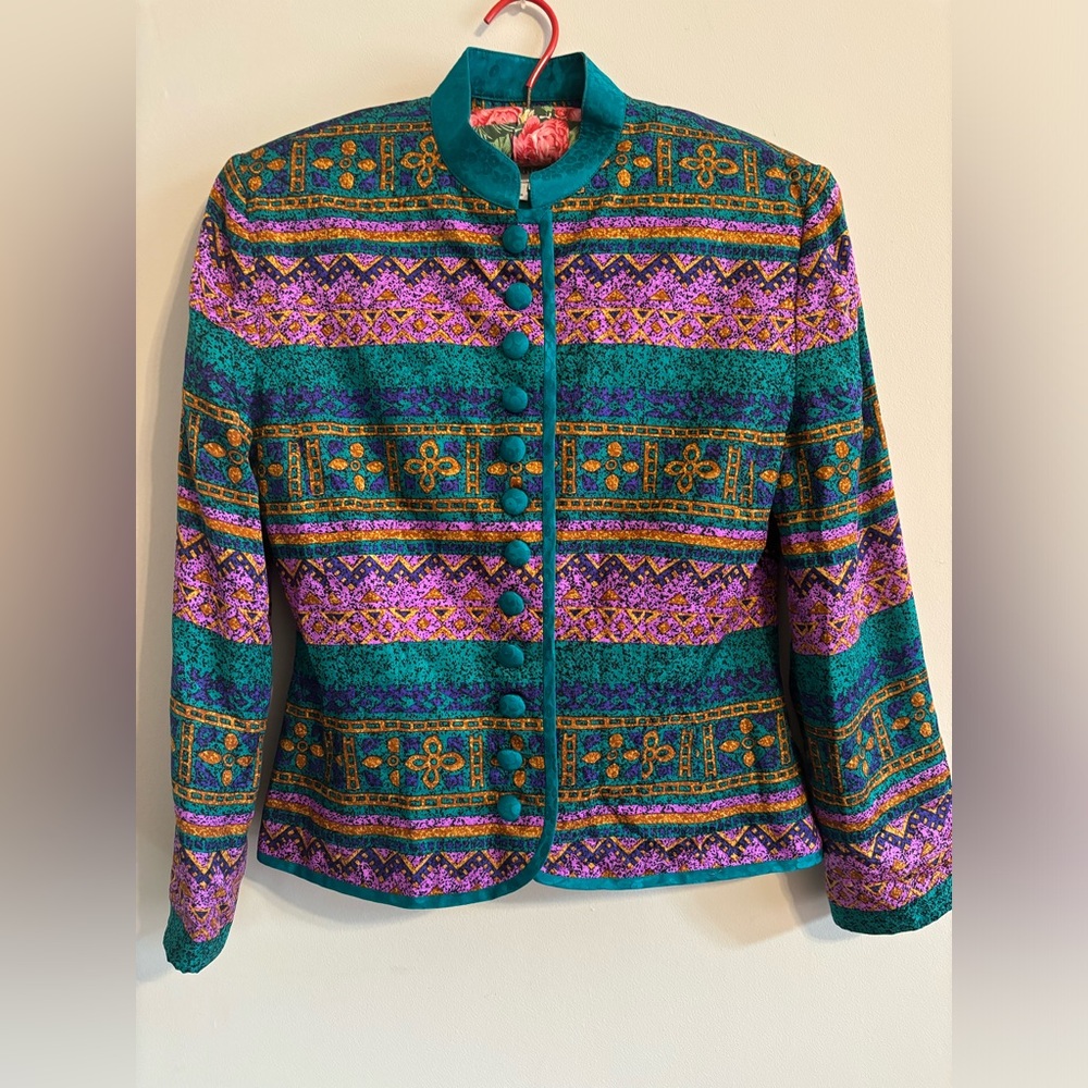 anne crimmins for umi collections blazer